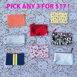 Bundle of 3 Ipsy Makeup Bags - You Choose! ❤️ Clean, Unused, Cute!